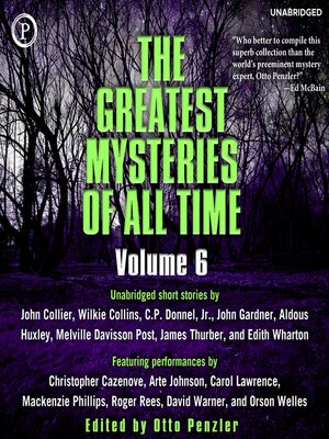 cover image of The Greatest Mysteries of All Time, Volume 6